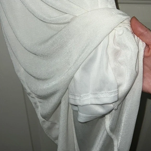 White Shimmery/Soft Dress - Picture 7 of 9